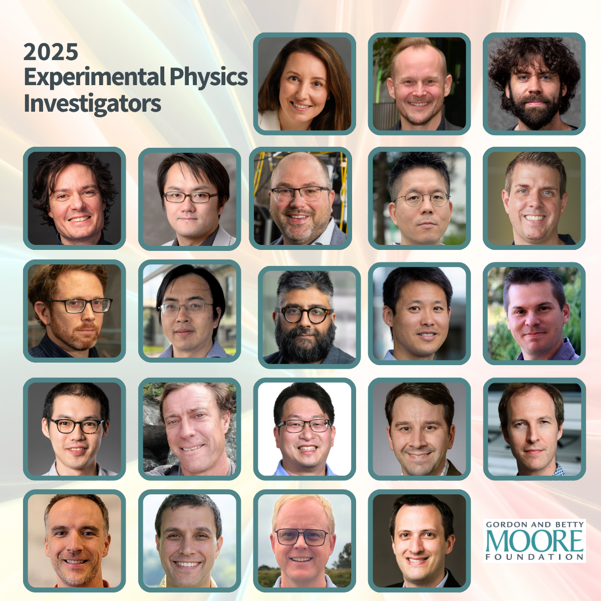 2025 Experimental Physics Investigators