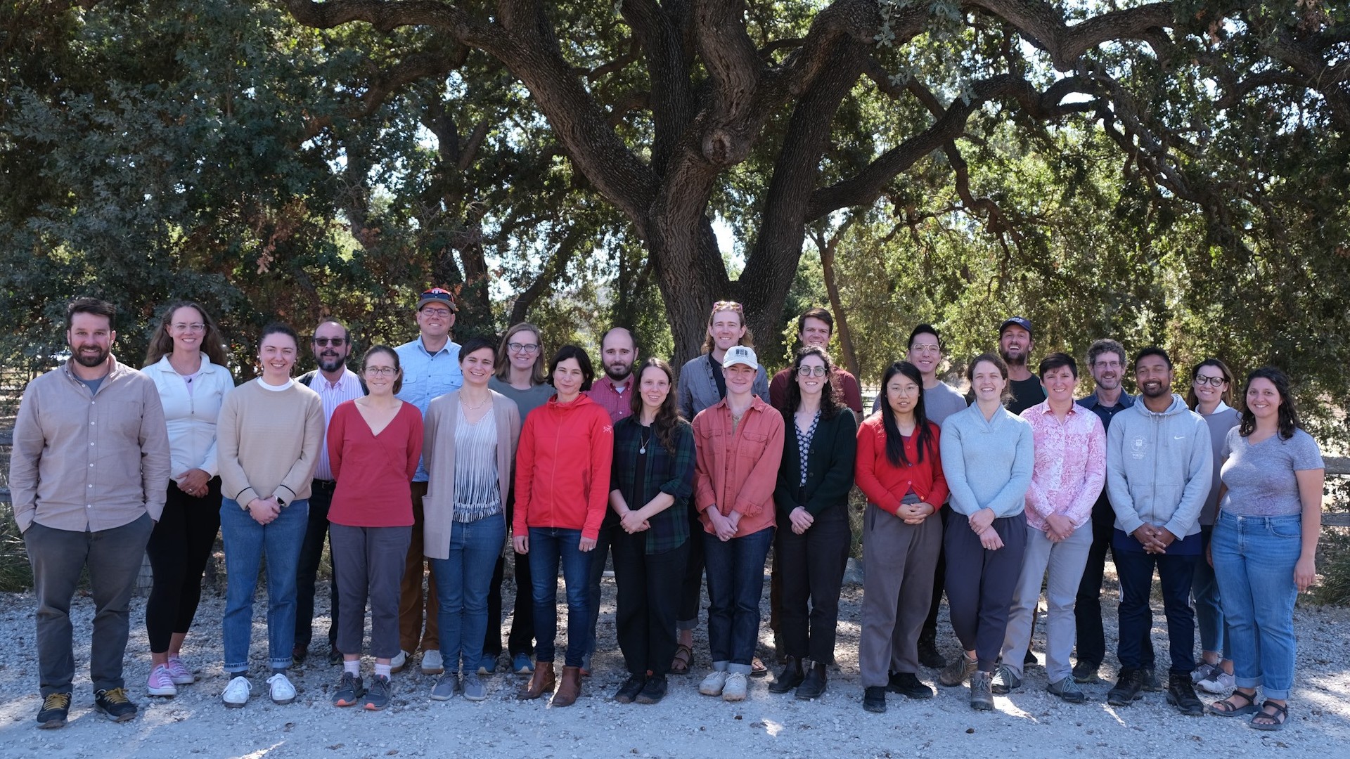 Annual meeting of the Western Fire and Forest Resilience Collaborative members at UCSB Sedgwick Reserve in October 2024. Credit: Cary Institute Annual meeting of the Western Fire and Forest Resilience Collaborative members at UCSB Sedgwick Reserve in October 2024. Credit: Cary Institute